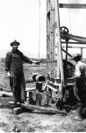 Drilling a water well