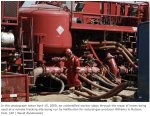Williams Energy hydraulic fracturing operation near Rulison via The Denver Post