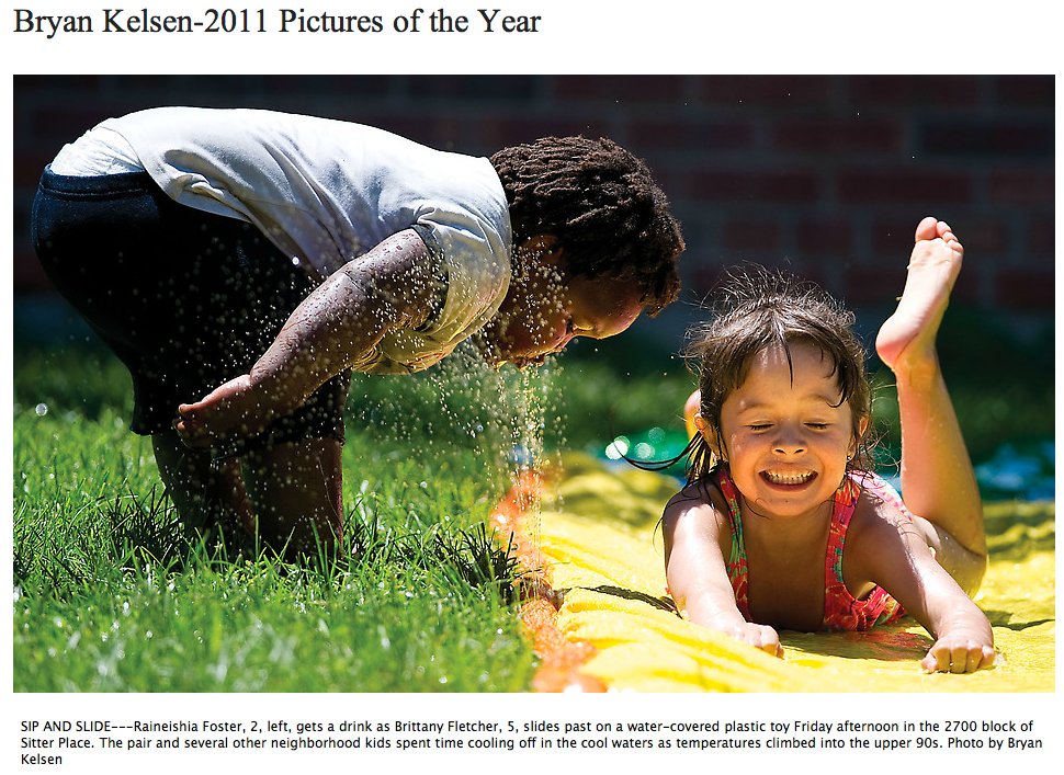 bryankelsenslipandslidechieftainpicturesoftheyear2011