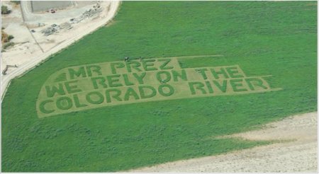 Hayfield message to President Obama 2011 via Protect the Flows