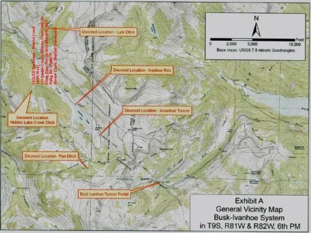 Busk-Ivanhoe system diversions