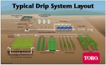 Typical Drip Irrigation System via Toro