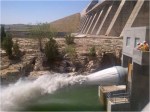 The new north outlet works at Pueblo Dam -- Photo/MWH Global