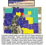 51st State Initiative Map via The Burlington Record