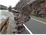 Flood damage Big Thompson Canyon September 2013 -- photo via Northern Water