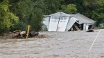 Flooding St. Vrain River September, 2013 via Voice of America