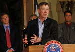 Governor Hickenlooper announcing new methane rules -- Associated Press via the Washington Post