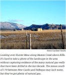 Looking over Hunter Mesa along Mamm Creek above Rifle via Aspen Journalism