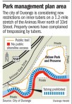 Proposed management plan area -- City of Durango via The Durango Herald