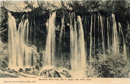 Rifle Falls back in the day via USGenWeb