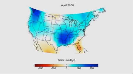 US combined water storage levels April 2008 via NASA JPL (click on graphic to launch animation)