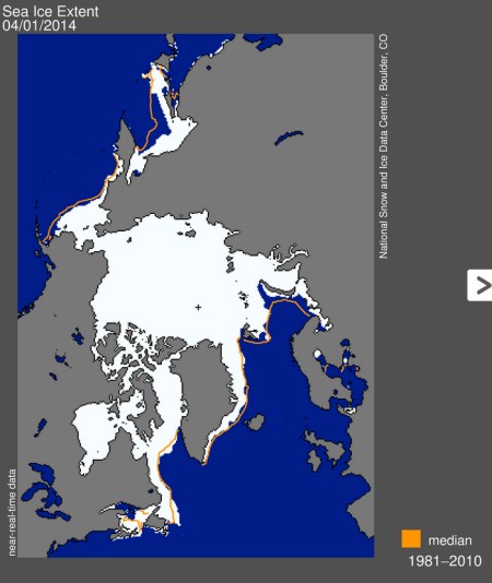 arcticseaiceextent04012014viansidc