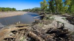 Fountain Creek flood debris May 2014 via The Pueblo Chieftain
