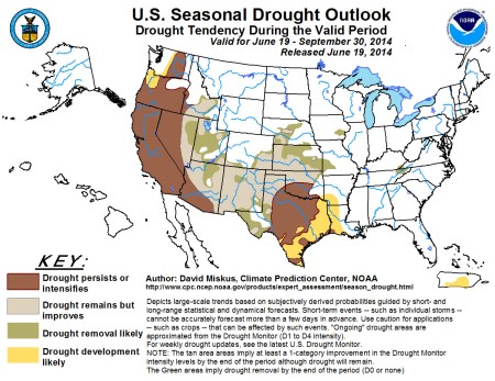 seasonaldroughtoutlookjune19toseptember302014cpc