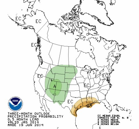 threemonthprecipitationoutlookcpc06192014