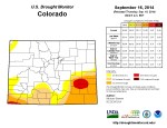 Colorado Drought Monitor September 16, 2014