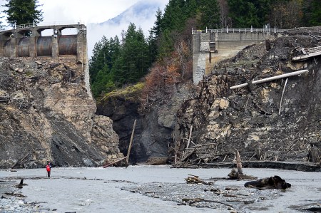 Demolition of the Glines Canyon Dam via The Seattle Times