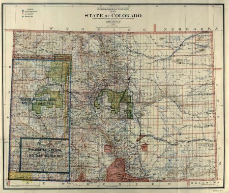 Land Office Map of Colorado (1902) via Greg Hobbs
