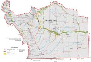 Arkansas River Basin -- Graphic via the Colorado Geological Survey