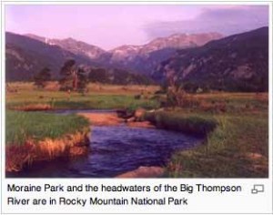 Big Thompson River near RMNP