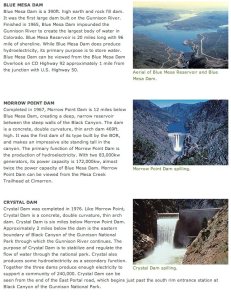 Aspinall Unit dams