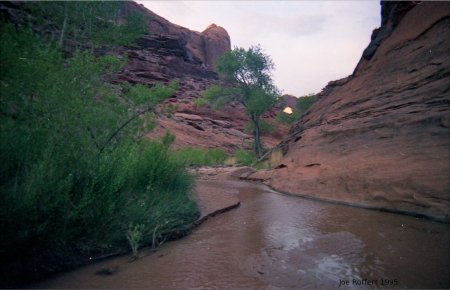 Stevens Arch viewed from Coyote Gulch photo via Joe Ruffert