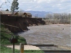 Fountain Creek flooding 1999 via the CWCB