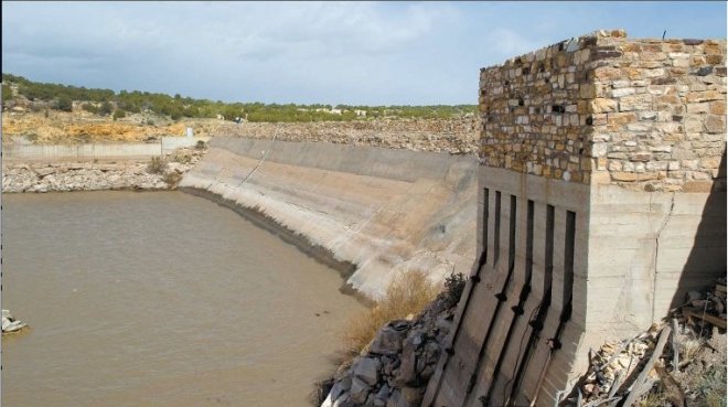 Cucharas Dam via The Pueblo Chieftain