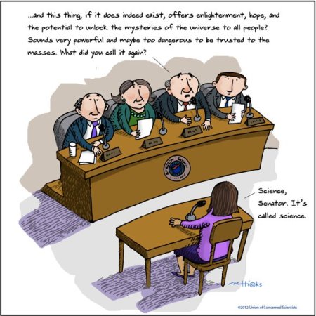 Science Senator. It's called science.