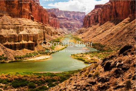 Colorado River via Google Street View