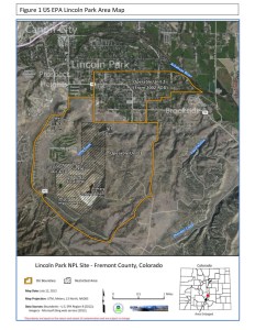 Lincoln Park/Cotter Mill superfund site via the Environmental Protection Agency