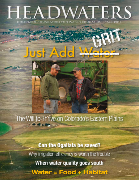 Headwaters magazine Fall 2014 cover