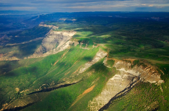 Roan Cliffs Aerial via Rocky Mountain Wild