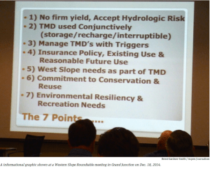 Seven-point draft conceptual agreement framework for negotiations on a future transmountain diversion screen shot December 18, 2014 via Aspen Journalism