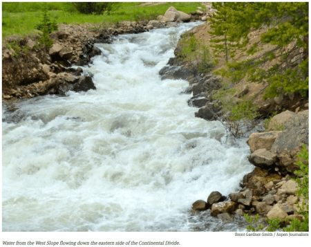 westslopewaterroaringforkflowingontheeastslope