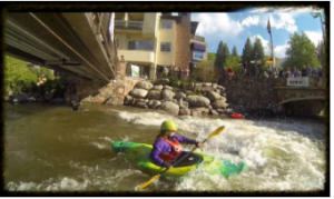 Kayaking Gore Creek via Vail Recreation