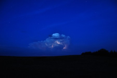 Nighttime thunderstorm PECAN project via NOAA