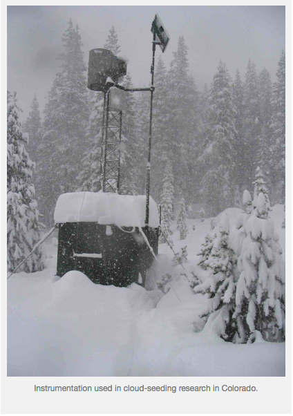 Cloud Seeding Coyote Gulch