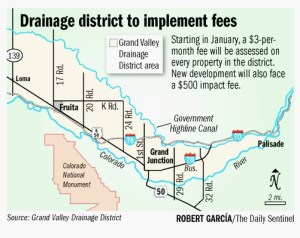 Grand Valley Drainage District boundaries -- Robert Garcia The Grand Junction Daily Sentinel