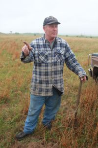 Karl Connell objected to the terms offered by TransCanada and to the very presence of a pipeline across his ranch along the Niobrara River. May 2012 photo/Allen Best