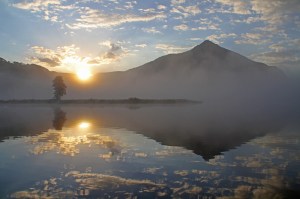 Sunrise over Peanut Lake via Bob Berwyn