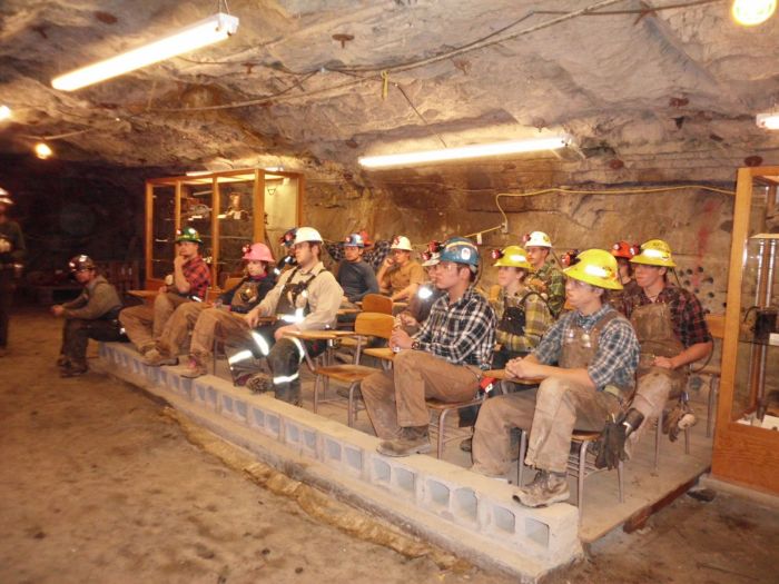 The Edgar mine, the Colorado School of Mines Experimental Mine, is a contemporary to that era. In the 1870s, it produced high-grade silver, gold, lead and copper. Today, as an underground laboratory for future engineers, it produces valuable experience for those who are being trained to find, develop, and process the world's natural resources. Photo via http://inside.mines.edu/Mining-Edgar-Mine [Colorado School of Mines]