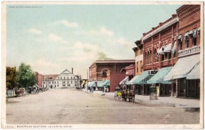 La Junta back in the day via Harvey-House.info