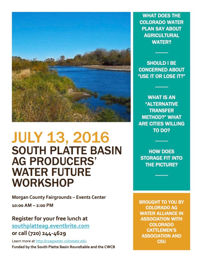 Ag Workshop South Platte Flyer 07132016