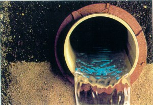 Photo of lined pipe via Insituform France.