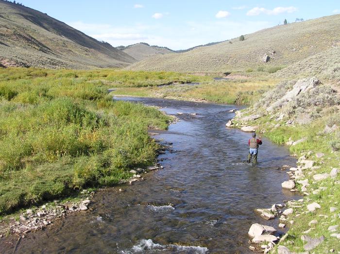 Smiths Fork River photo credit Wyoming Game and Fish Department.