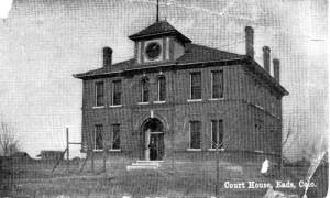 Kiowa County Courthouse, Eads, Colorado, 1903 via wikimedia.