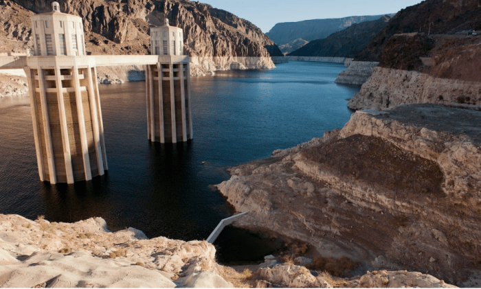 Lake Mead via the US Department of Interior.