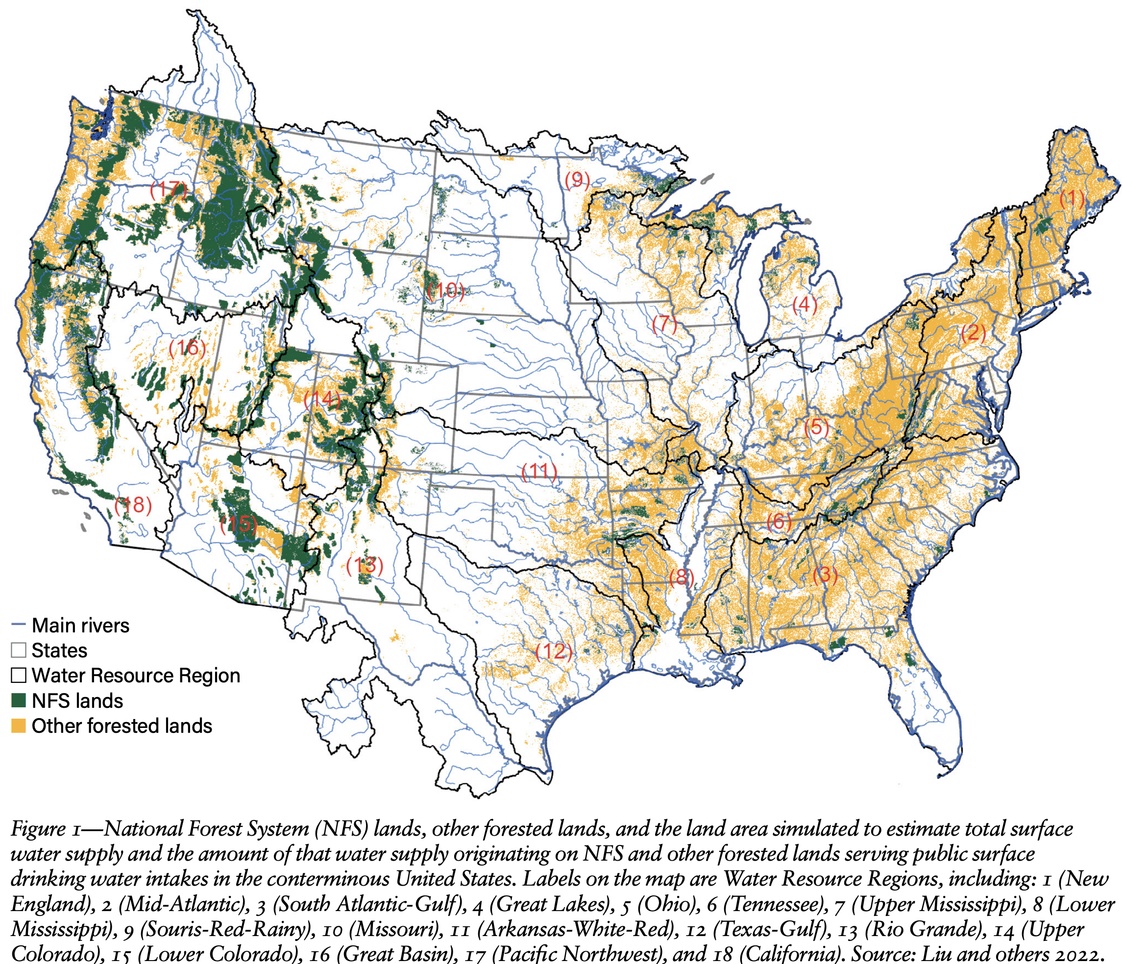 Guest column: New research reveals how critical forests are to drinking #water supply — USFS - Coyote Gulch Blog