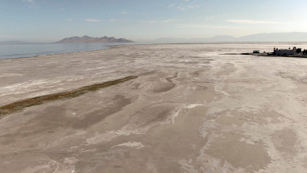 The ever-expanding shoreline of Utah's Great Salt Lake